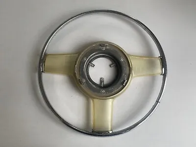 NOS 1946 1947 1948 Chevrolet Fleetline Banjo Steering Wheel Horn Ring • $749.99