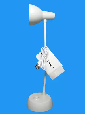 Vivitar White Adjustable Bright Light USB-A Powered Mini Decorative Desk Lamp • $8