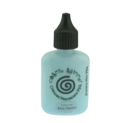 Cosmic Shimmer Pearlescent Coloured PVA Glue 30ml Graceful Mint • £3