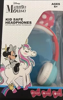 Nice Girl Gift; Disney Minnie Mouse Kid Safe Volume Headphone New • $9.90