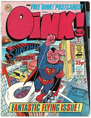 Oink Comic #28 16th May 1987 - Celebrity Awards Issue - Combined P&P • £3.25