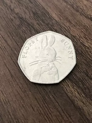 2018 Flopsy Bunny - Beatrix Potter Commemorative 50p Coins • £6.95