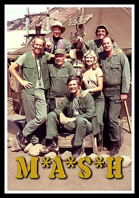 M.A.S.H. - Mash Tv Show Movie Poster Print & Unframed Canvas Prints • $23.95