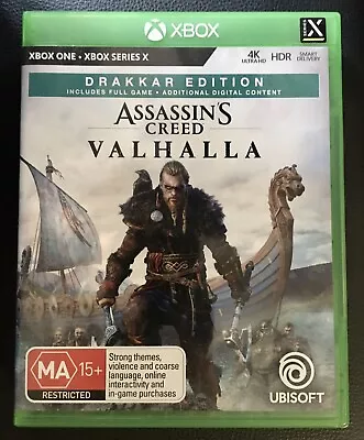 Assassins Creed Valhalla Drakkar Edition Xbox One & Xbox Series X • $18