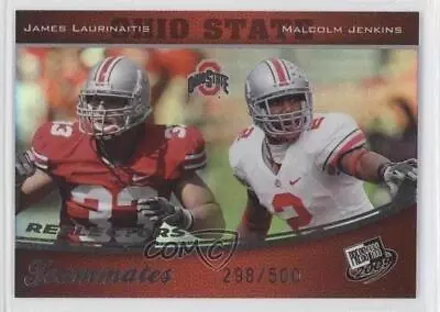 2009 Press Pass Reflectors /500 Malcolm Jenkins James Laurinaitis #99 Rookie RC • $3.42