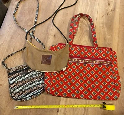 Lot Of 3 Vera Bradley & Red Arrow Bags Americana Red  Sierra • $21
