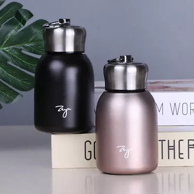 300ml Mini Coffee Vacuum Flasks Lovely Thermos Portable Travel Water Bottle C:da • £8.98