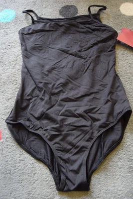 £7 • Buy Black Bloch /Mirella Applique Mesh Camisole Leotard M1202c -  Child Sizes