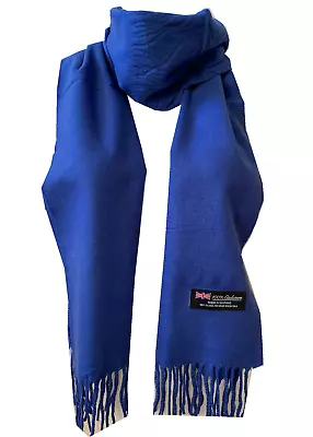 Mens Womens Winter Plain Solid Wool SCOTLAND Made 100% CASHMERE Scarf Scarves • $7.99