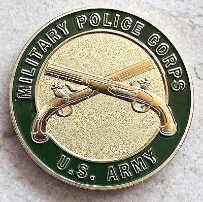 Military Police Corps Challange Coin Mp Cid New Us Army Logo Seal Vet • $13.99