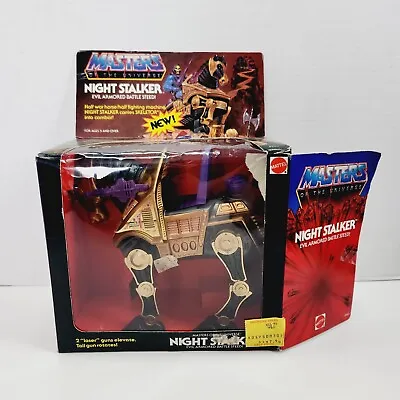 Vintage MOTU Night Stalker Vehicle Masters Of The Universe He-Man 1984 Hema  • $80