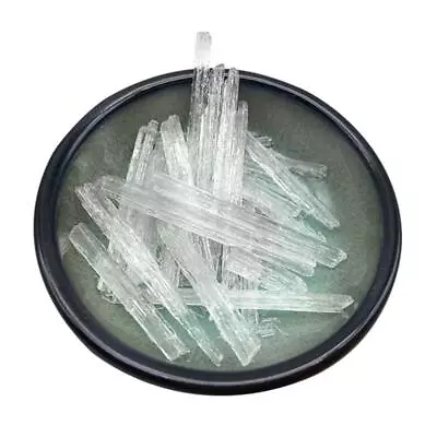 Premium Grade Organic Menthol Crystals 100% Pure Natural From Peppermint 3.52oz • £12.44