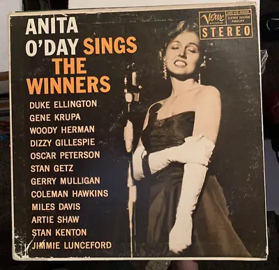 $16.99 • Buy Anita O'Day-Sings The Winners-Verve MGVS-6002 DG Stereo Lp VG+ Record