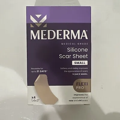 🌟 Mederma Daily Use Silicone Small Scar Sheet - 4 Count FREE SHIP 🌟 • $9.99