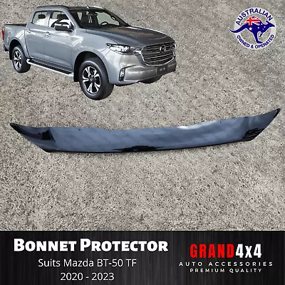 Bonnet Protector Guard Tinted Black To Suit Mazda BT-50 2020 2021 2022 2023 BT50 • $85