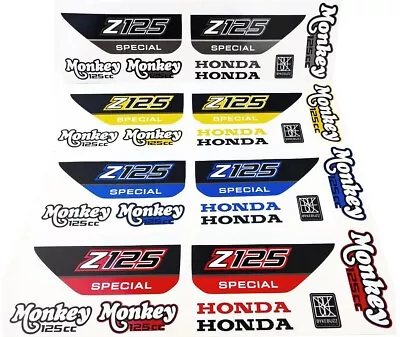 Decals Stickers HONDA Air Filter Cover Monkey 125 Cc Z125 Minibike • $19.99