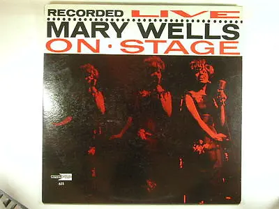 Mary Wells-on-stage  Live  Original U.s.press 1963 Mt-611 Vg Lp!!! • $95