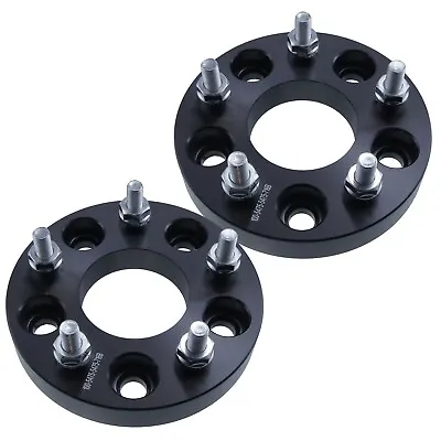 $48.95 • Buy 2pcs 25mm Wheel Spacers 5x4.75 Hubcentric Fits Chevy Corvette Camaro Hot Rod