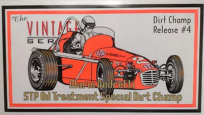 Mario Andretti STP Oil Treatment Offy Dirt Champ Car #2 ~ 1:18 Scale~Part #7624 • $90