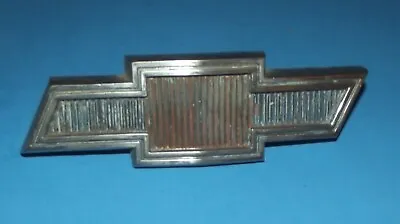 Chevy Emblem Metal  P-3893742 Bow Tie GM Chevrolet 7 X3  Vintage Old Auto Logo • $14