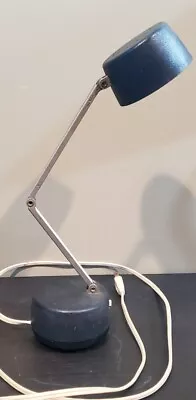 Vintage Mighty- Light Adjustable Lamp Black Model Na-204 Works  • $12