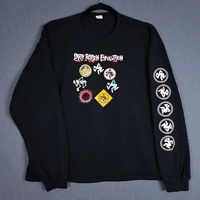 Dirty Rotten Imbeciles Shirt Mens 3XL Black Vintage Y2K DRI Crossover Thrash • $68.49