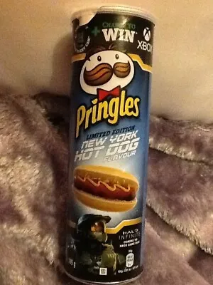 £12 • Buy 4 X Pringles New York Hot Dog Flavour Cans 165g FINAL Cans