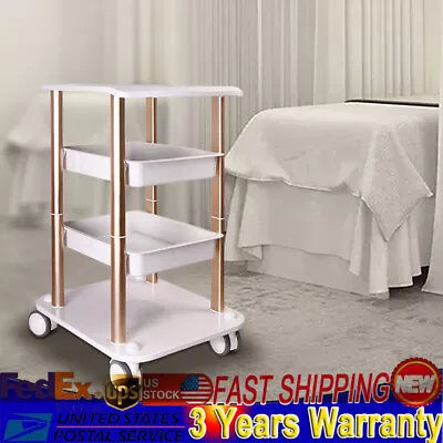 For Cavitation Beauty Machine Stand Rolling Cart ABS Aluminum Beauty SPA Trolley • $73