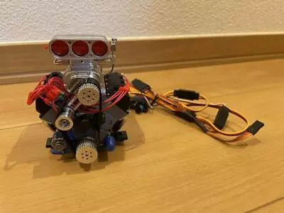 Darkdragonwing 1/10 Rc Ohv V8 H Sc Fd Engine Assembled Finished Product New • $1117.39