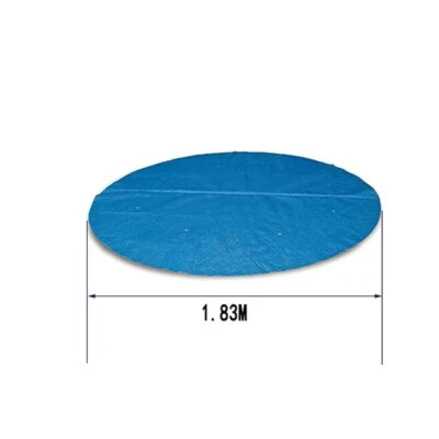 £17.93 • Buy 6 Ft Round Spa Hot Tub Swimming Pool Cover 400μm Solar Bubble Thermal Blanket*1