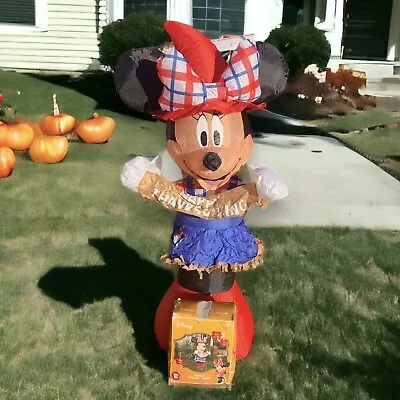 Disney Airblown Minnie Mouse Happy Thanksgiving Inflatable 3.5 Ft Tall BAD BOX • $24.99