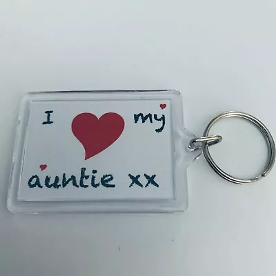 I Love My Auntie Keyring • £2.20