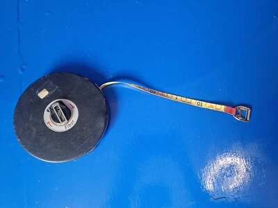 FISCO FIBAR Retro Tape Measure 30m 100ft • £14.99