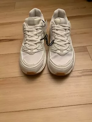 $45 • Buy Zara Z2 Mens Retro White Running Sneakers Size 12