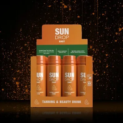 £15.99 • Buy Sunshot Sun Drop Tanning And Beauty Drink Sun Tan Shot 80ml Bottles Choose QTY