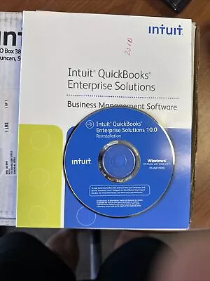 QuickBooks Enterprice  2010 Full License And Product Keys Wind Vista 7.0 • $249.95