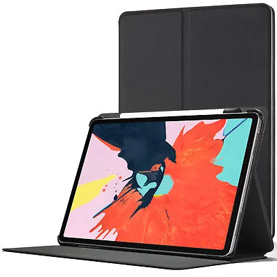 Apple IPad Pro 12.9 Inch 2018 Smart Case | Magnetic Protective Case Cover Stand • £7.79