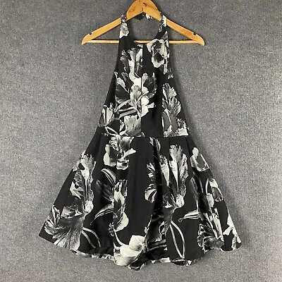 NEW Finders Keepers Dress Womens Large Black Beautiful Liar Flowers Event Ladies • $39.95