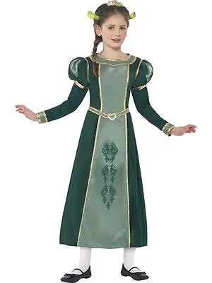£33.50 • Buy Shrek Princess Fiona Costume, Medium Age 7-9, Shrek Licensed Fancy Dress