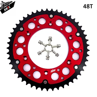 KKE Rear Hybrid 48T Sprocket For HONDA CR125R 250R CRF250R 250X CRF450R CRF450X • $59.99