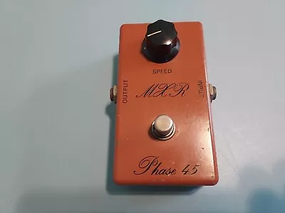 Vintage 1975 MXR Phase 45 Phaser Phasor Effect Pedal Stompbox Script Logo  • $299.99