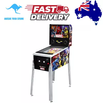 Arcade1UP Marvel Digital Pinball Video Arcade Machine 10 Games In 1 NEW • $1599.99