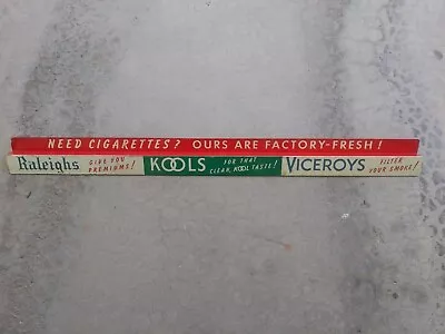 Vintage Cigarette Sign Display Topper Kools Raleighs Viceroys  • $73