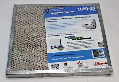 GENUINE GeneralAire Humidifier Vapor Pad #1099-20 For 1099 Series - NEW SEALED • $23