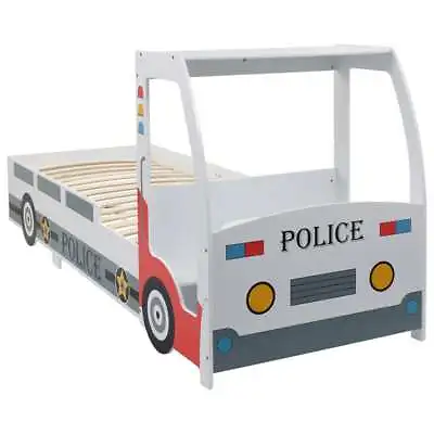 £373.27 • Buy VidaXL Children's Police Car Bed With Desk 90x200 Cm NDE