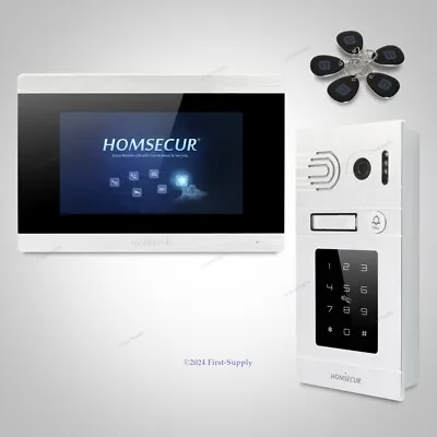 HOMSECUR 7  Wired Hands-free Video&Audio Home Intercom+Touch Screen Monitor • $226.70