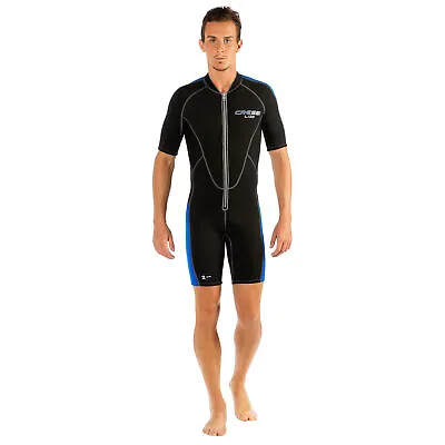 $39.95 • Buy Used Cressi 2mm Mens Lido Short Front Zip Wetsuit, Size: XX-Large