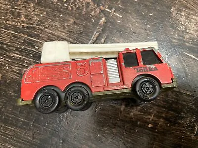 Vintage Tonka 4  Diecast Red Fire Truck Engine #5 W/ Extension Ladder 1992 • $25