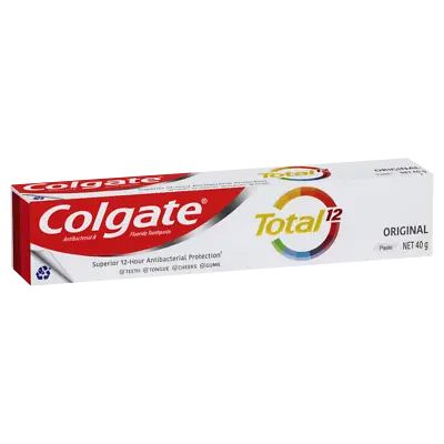 Colgate Total Toothpaste 40g Original Antibacterial Fluoride • $2.61