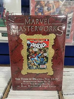 MARVEL MASTERWORKS #332 TOMB OF DRACULA HC New/Sealed • $34.99